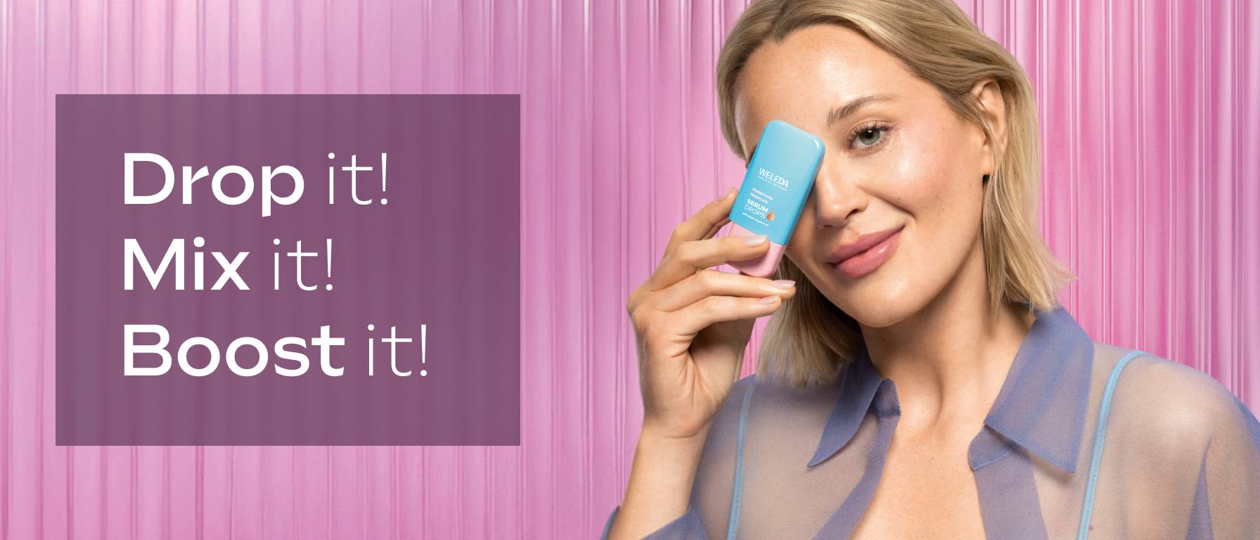 Novinka Booster Drops: Drop It! Mix It! Boost It!