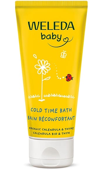 Měsíčková koupel při nachlazení