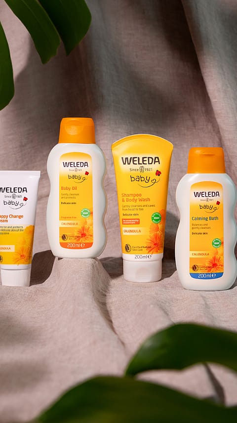 Kompletní řada Weleda Baby s calendulou