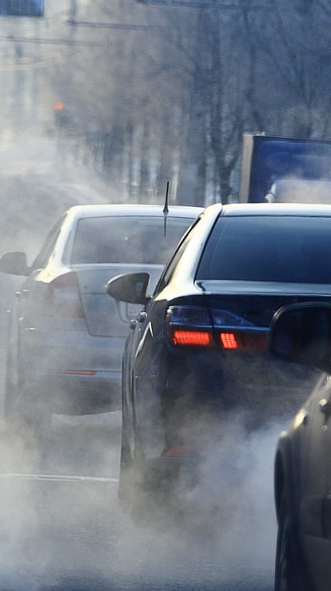 ranná špička ve městě