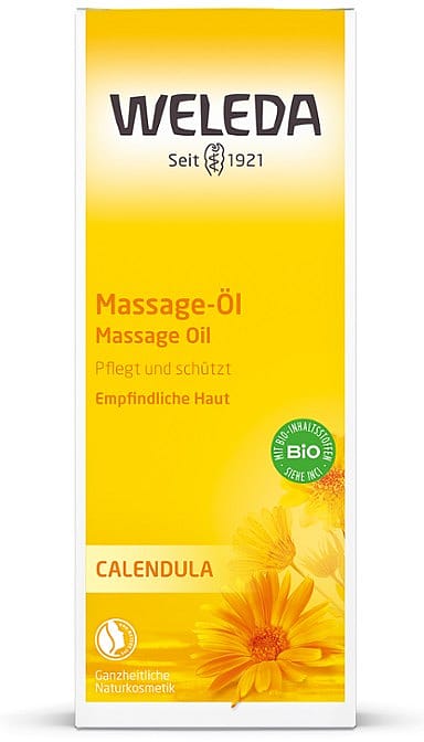 Měsíčkový masážní olej