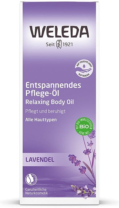 Levandulový zklidňující olej