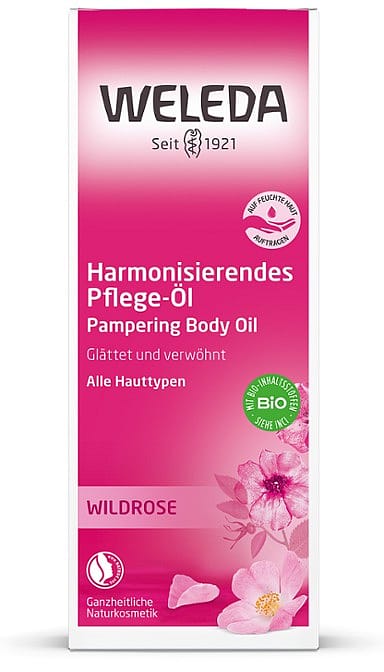 Růžový pěsticí olej