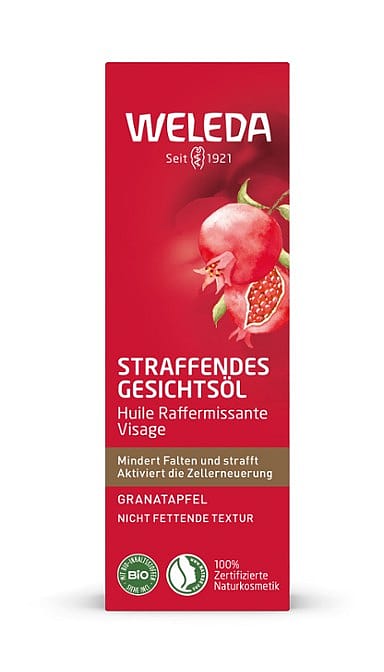 Zpevňující pleťový olej Granátové jablko