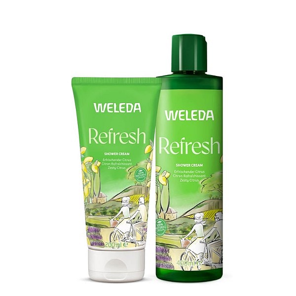 Levně Weleda REFRESH Citrusový sprchový krém