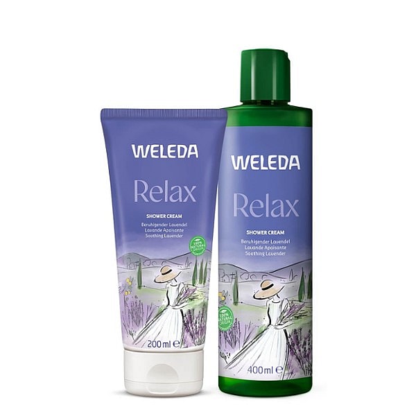 Levně Weleda RELAX Levandulový sprchový krém