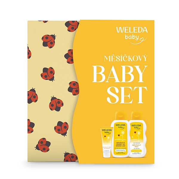 Levně Weleda Měsíčkový Baby set