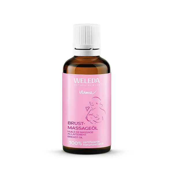 Levně Weleda Olej na masáž prsů 50 ml