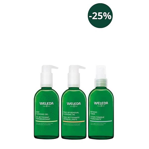 Levně Weleda Double Cleansing Bundle